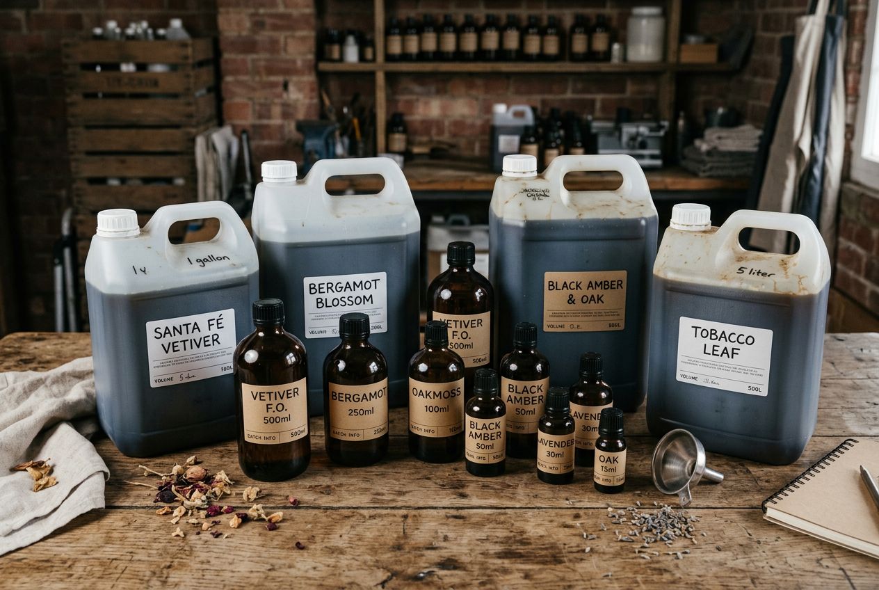 Buying Fragrance Oils in Bulk: Pricing, Storage & When It's Worth It