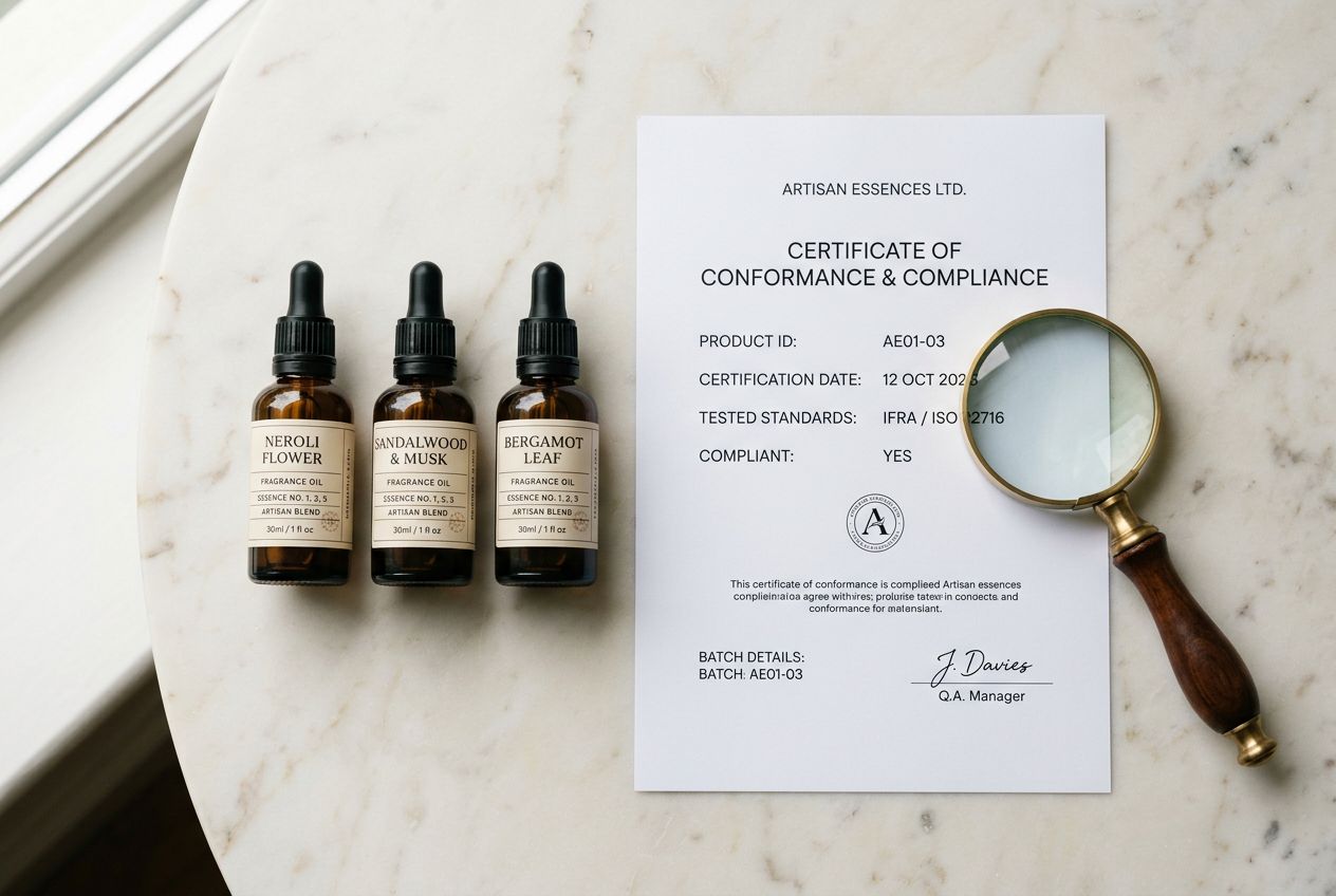 IFRA Compliant Fragrance Oils: What It Means and How to Verify