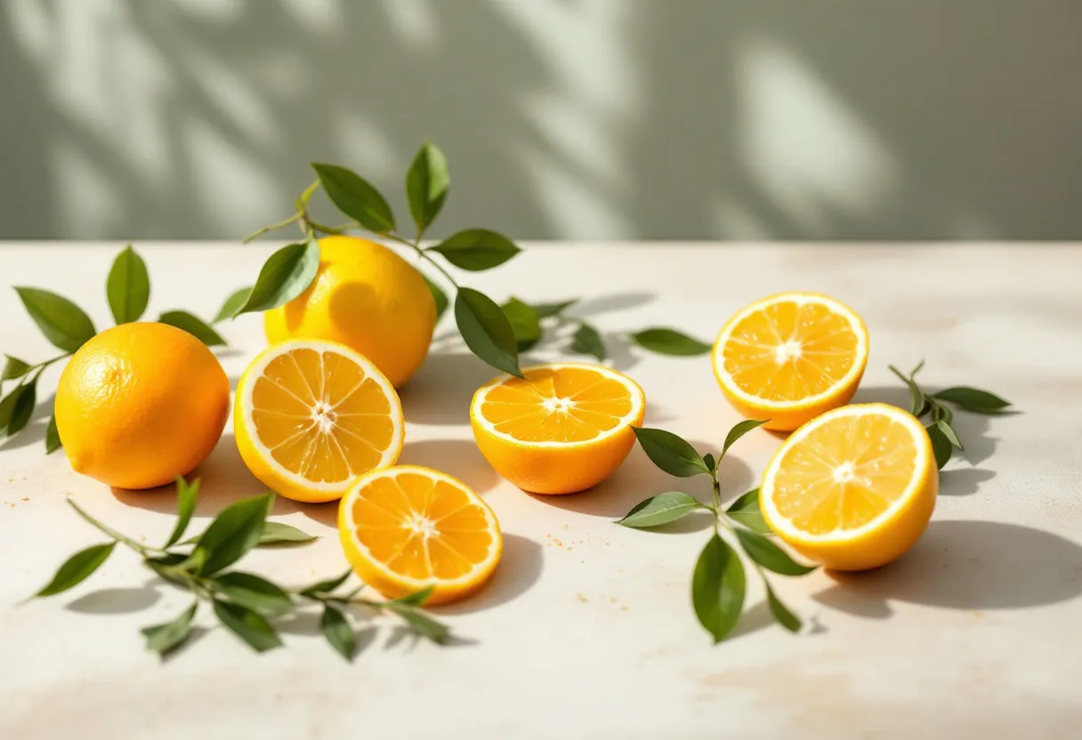 Citrus fragrance oils